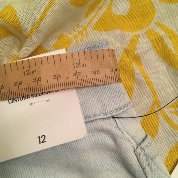 🍍 Calvin Klein Jeans Patchwork.Skirt Girls. Size 12 NWT - Picture 6 of 12